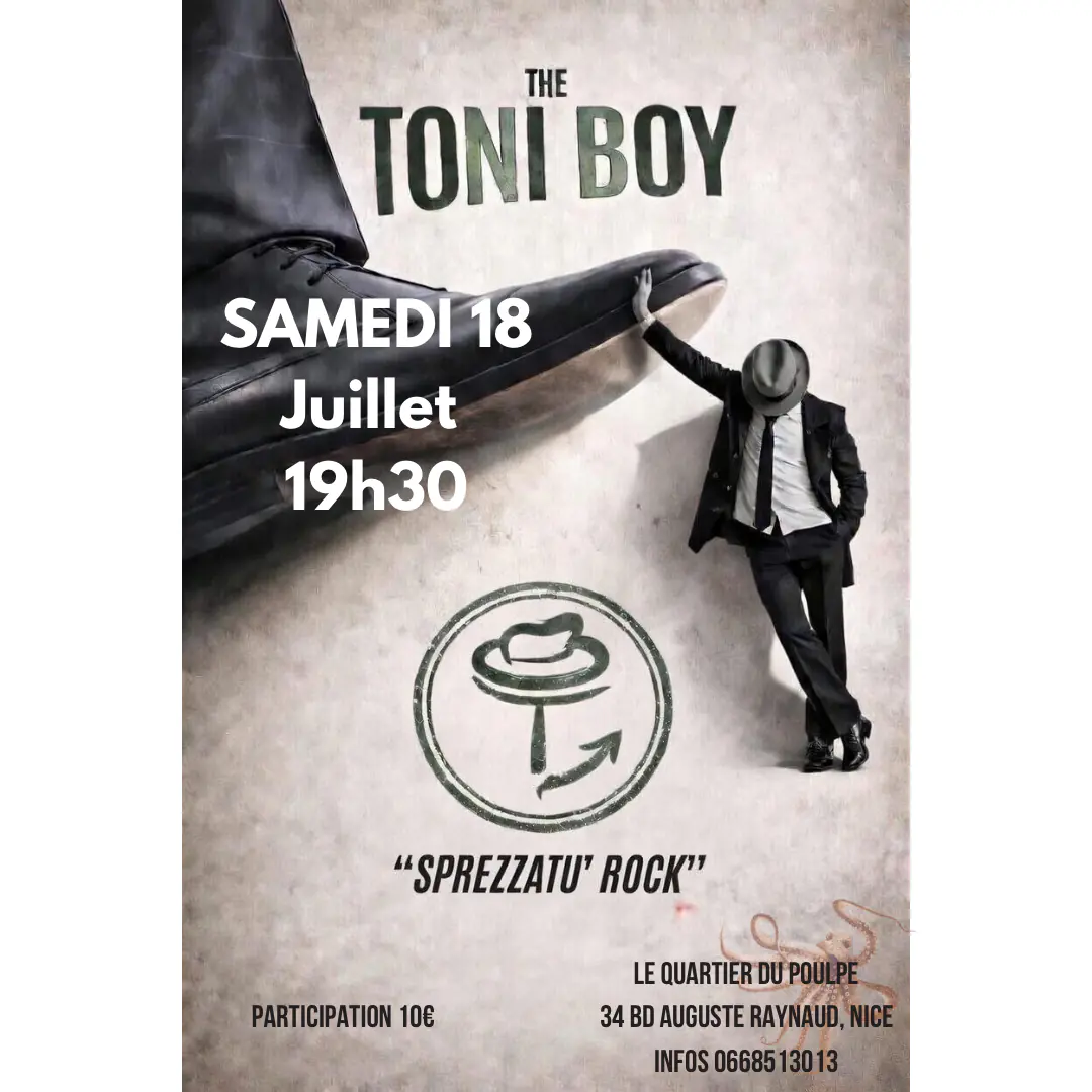 The Toni Boy – Sprezzatu' Rock - Concert - Nice