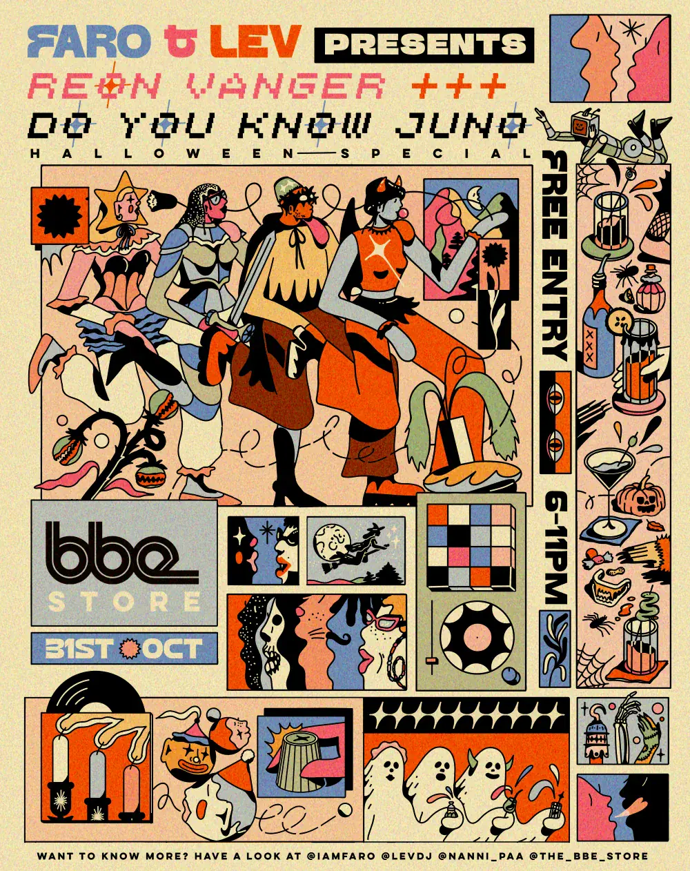 Faro & LEV presenta: Reon Vanger & Do You Know Juno