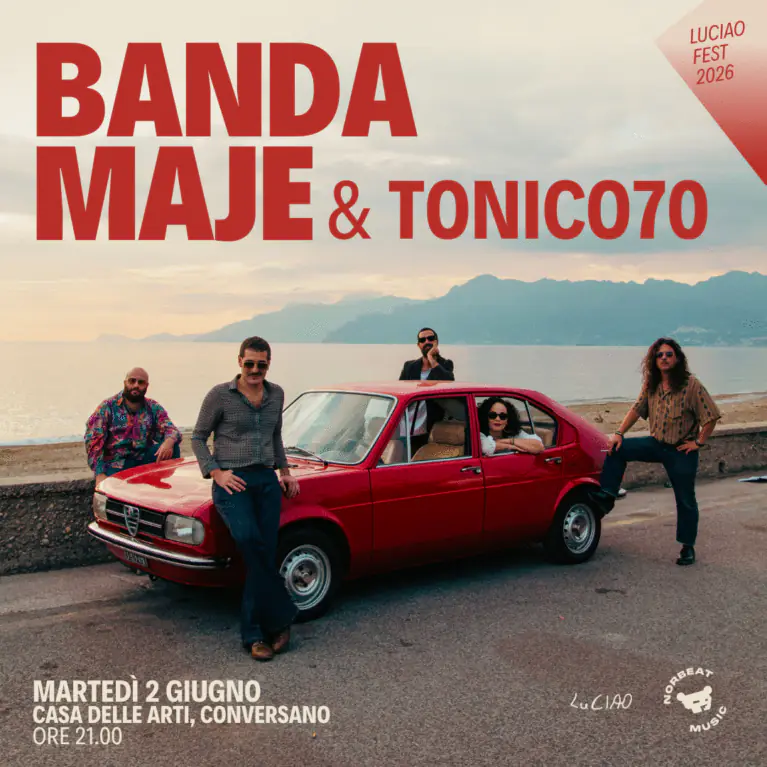 Banda Maje & Tonico70 en concert à la Casa delle Arti, Conversano !