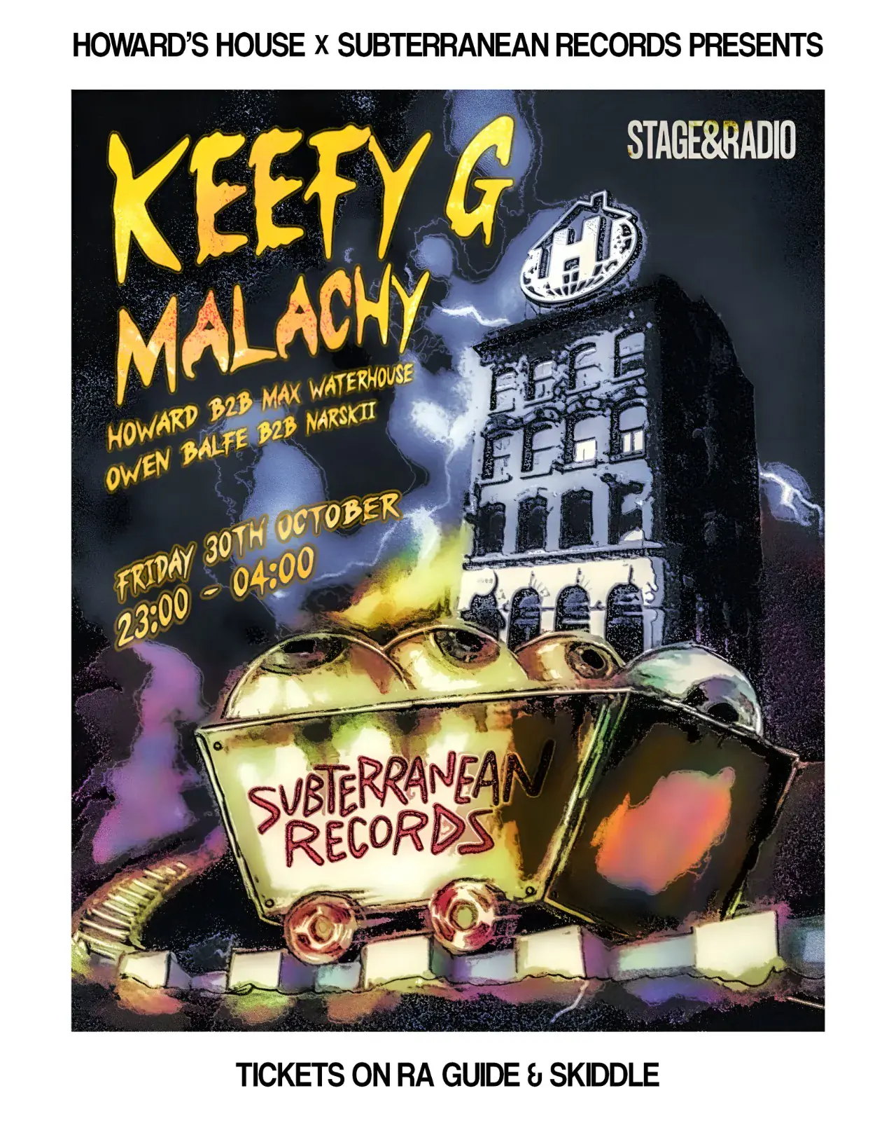 Howard's House x Subterranean Records: Halloween
