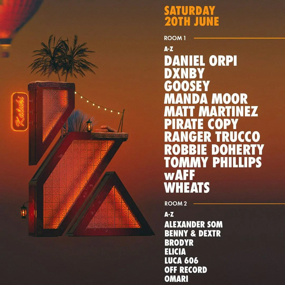KALUKI OFF BCN présente : Manda Moor, wAFF, Wheats, Robbie Doherty, Pirate Copy... Et bien d'autres encore