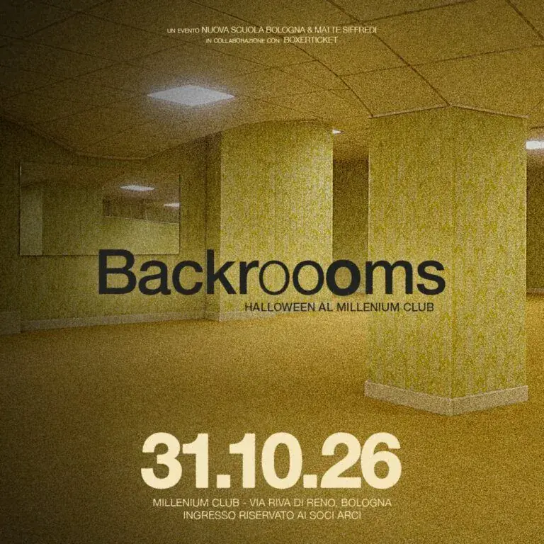 Fiesta de Halloween Backrooms