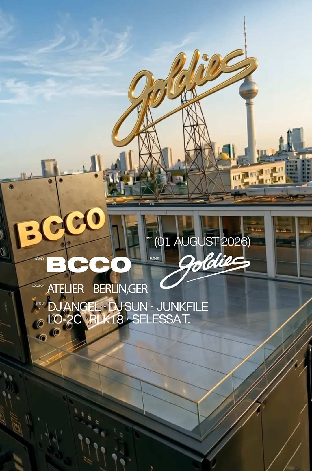 BCCO x Goldies Penthouse & Burgers