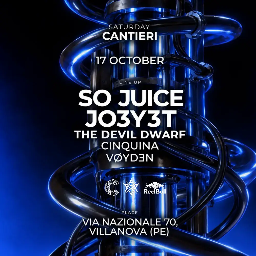 Cantieri - Ouverture de la saison hivernale hard techno