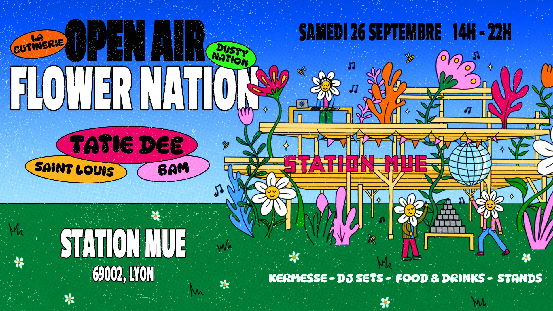 Open Air: Flower Nation By Dusty Nation & La Butinerie