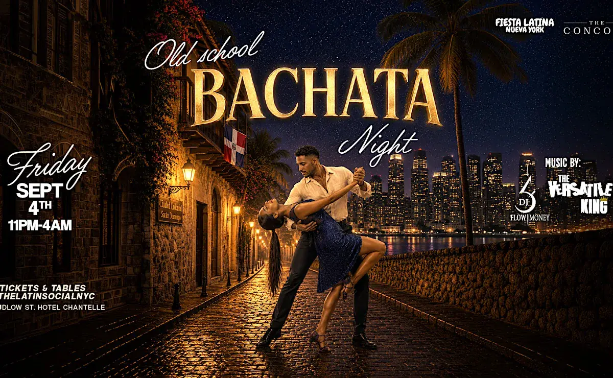 Old School Bachata Night NYC | Bachata Fridays at Hotel Chantelle