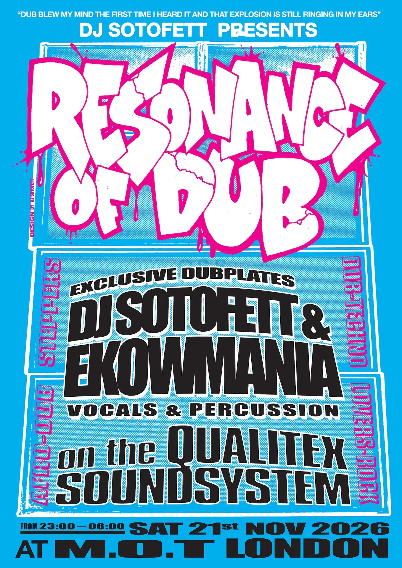 Resonance of Dub: DJ Sotofett & Ekowmania
