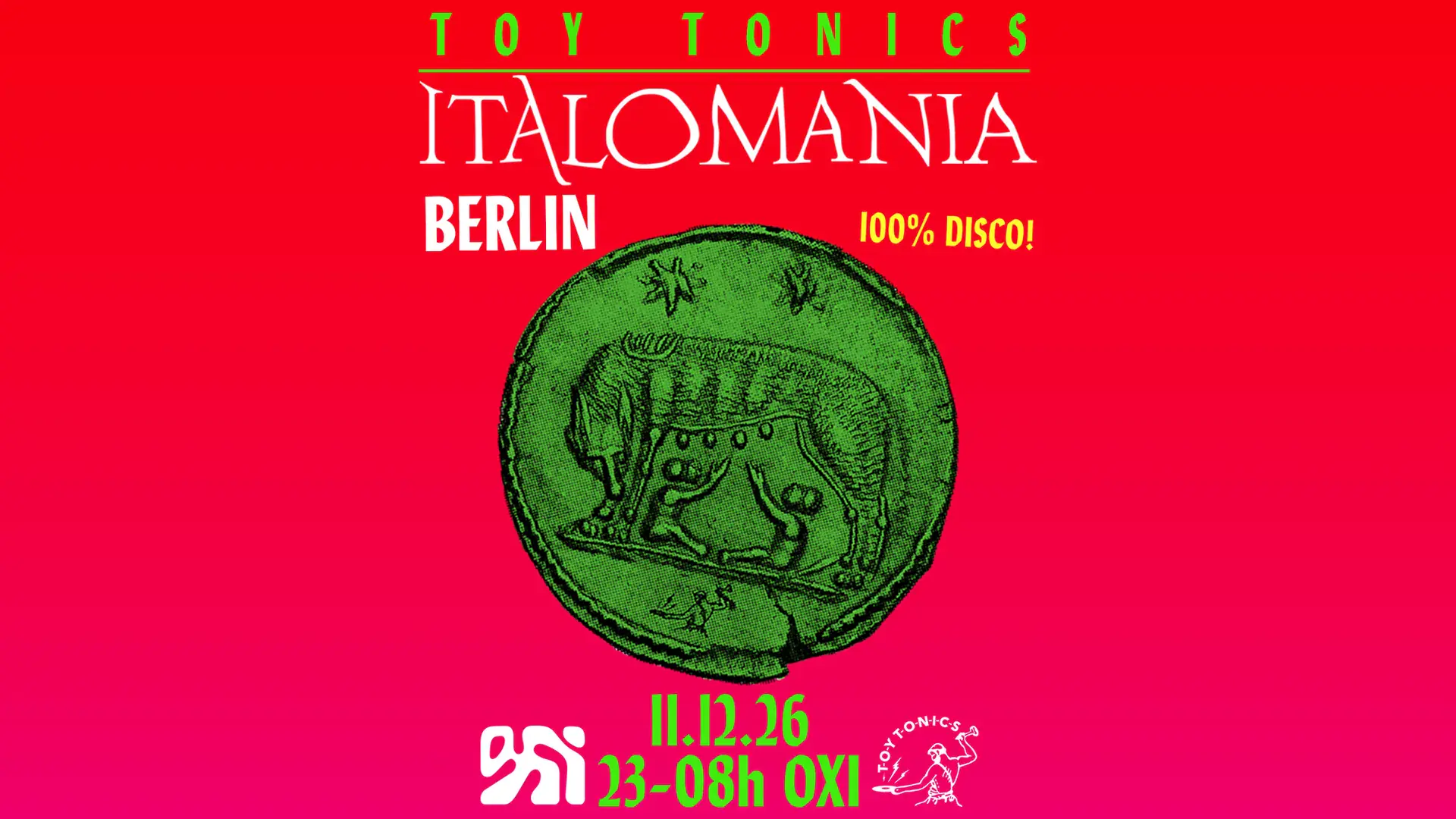 Toy Tonics präsentiert ITALOMANIA