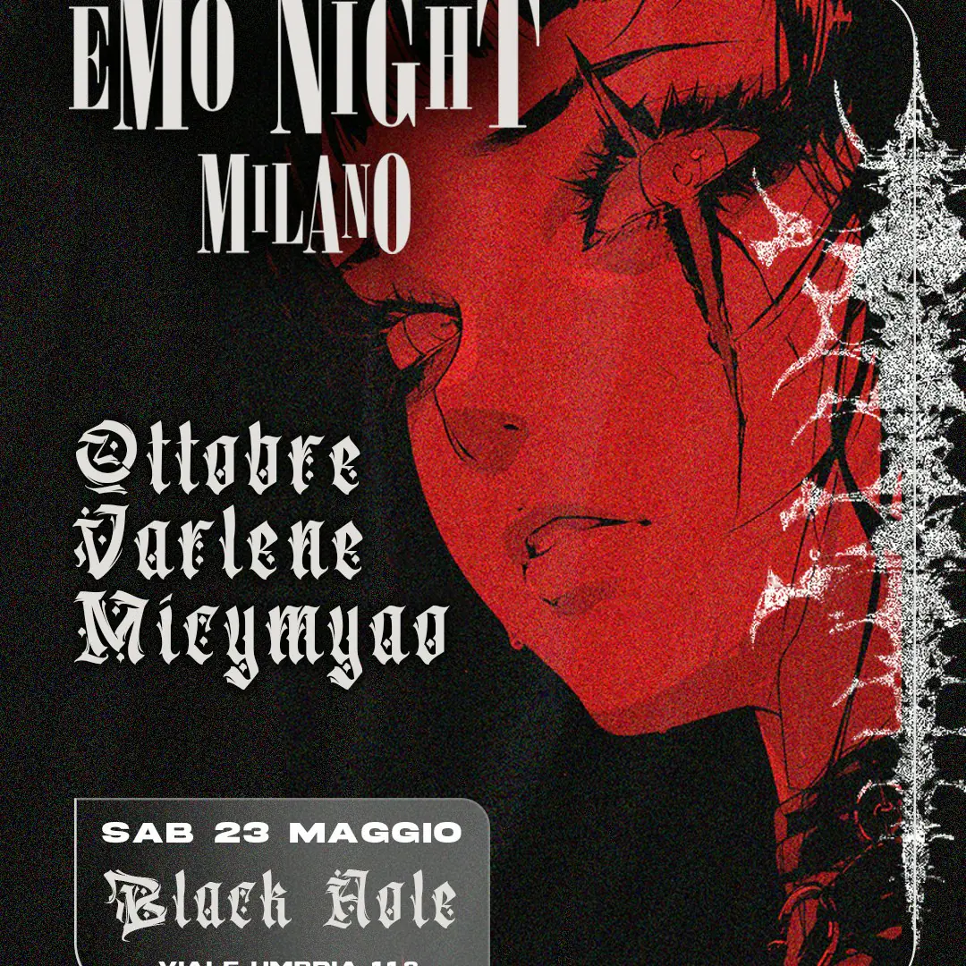 Noche Emo Milán con octubre