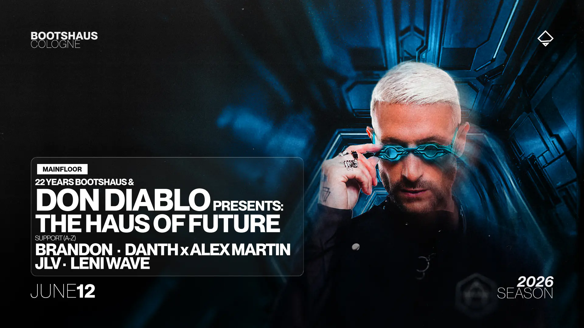 22 YEARS Bootshaus X Don Diablo presents: The Haus of Future
