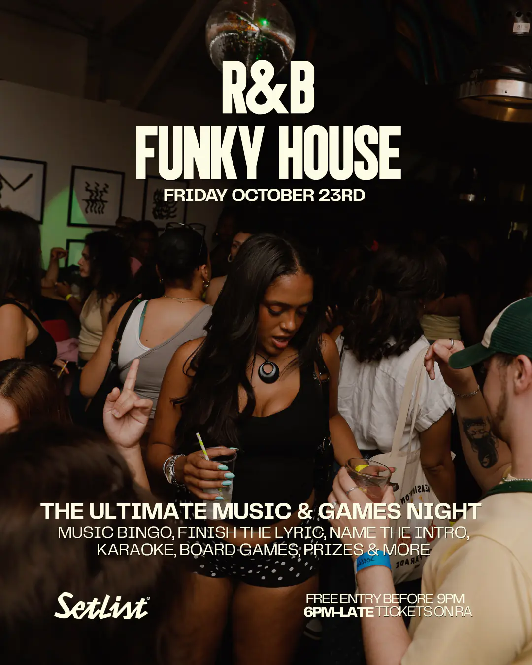 R&B and FUNKY HOUSE NIGHT