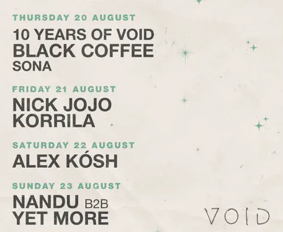 10 Years of VOID