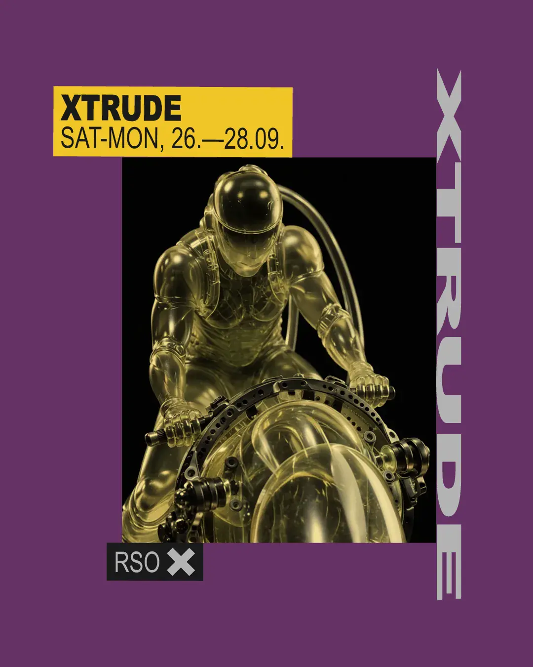 XTRUDE w / Matrixxman, Anabel Arroyo, Francois X, AgainstMe live, Jensen Interceptor