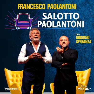 Francesco Paolantoni in Salotto Paolantoni