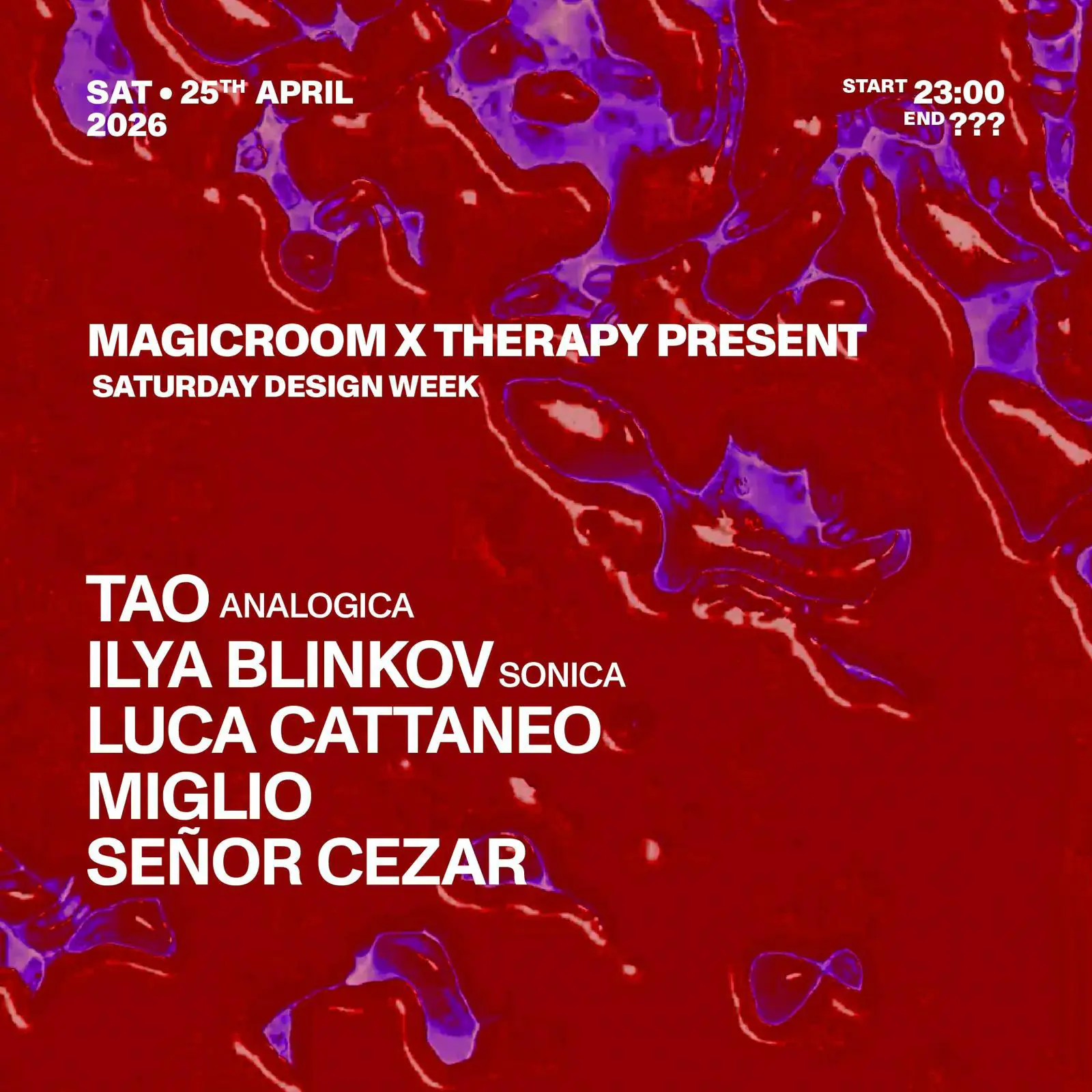 Thérapie Magicroom X - Samedi MDW2026