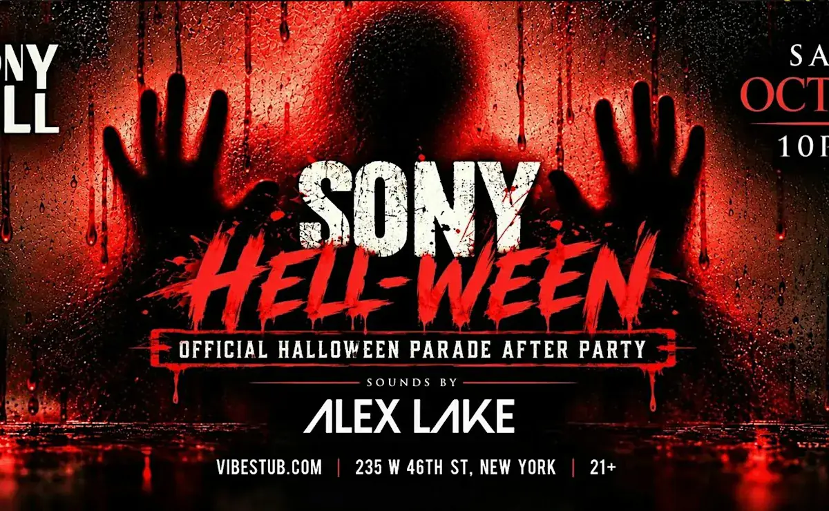 Official Halloween Parade After Party @ Sony Hall