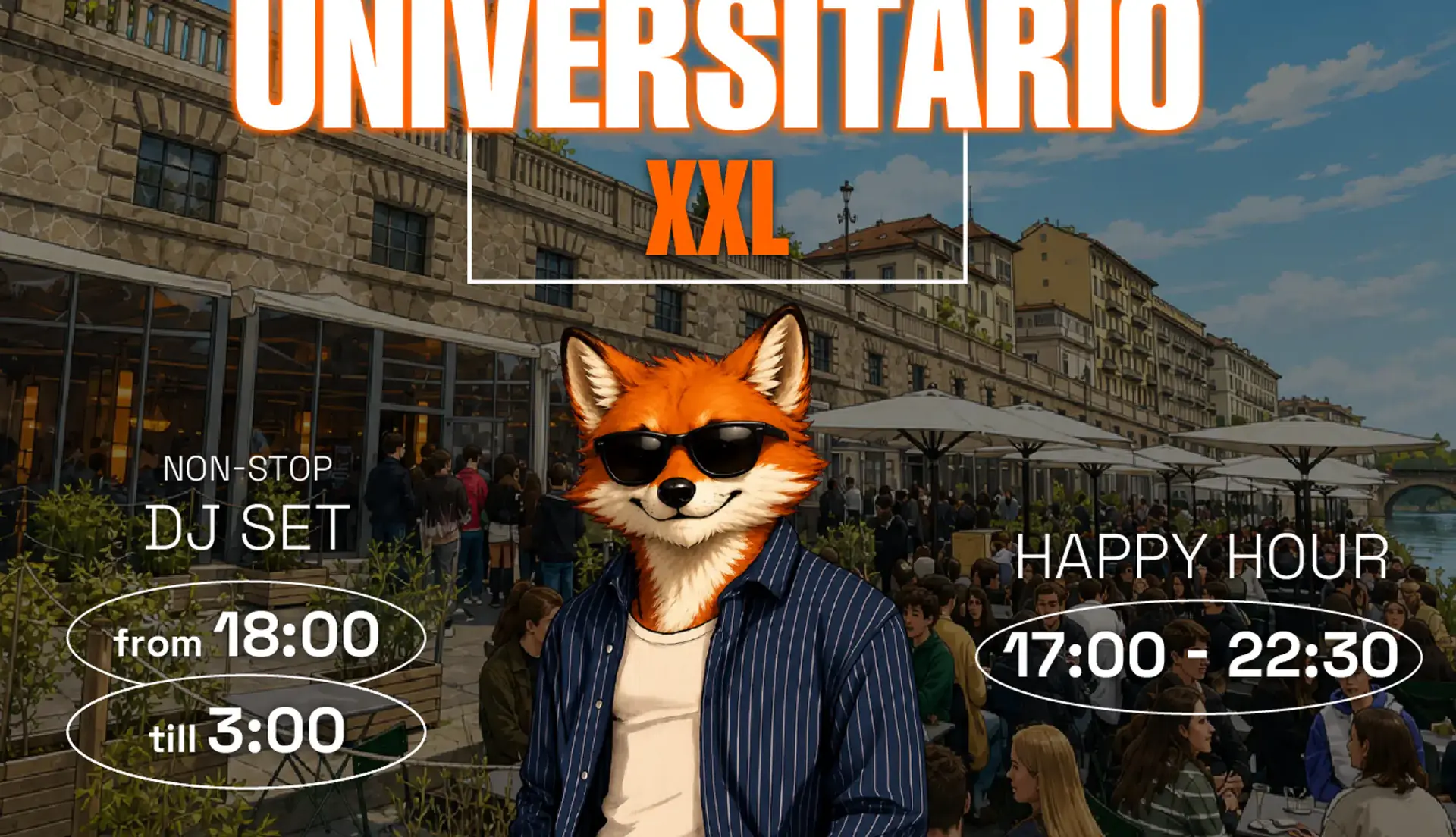 Mercoledì Universitario XXL + After Hours