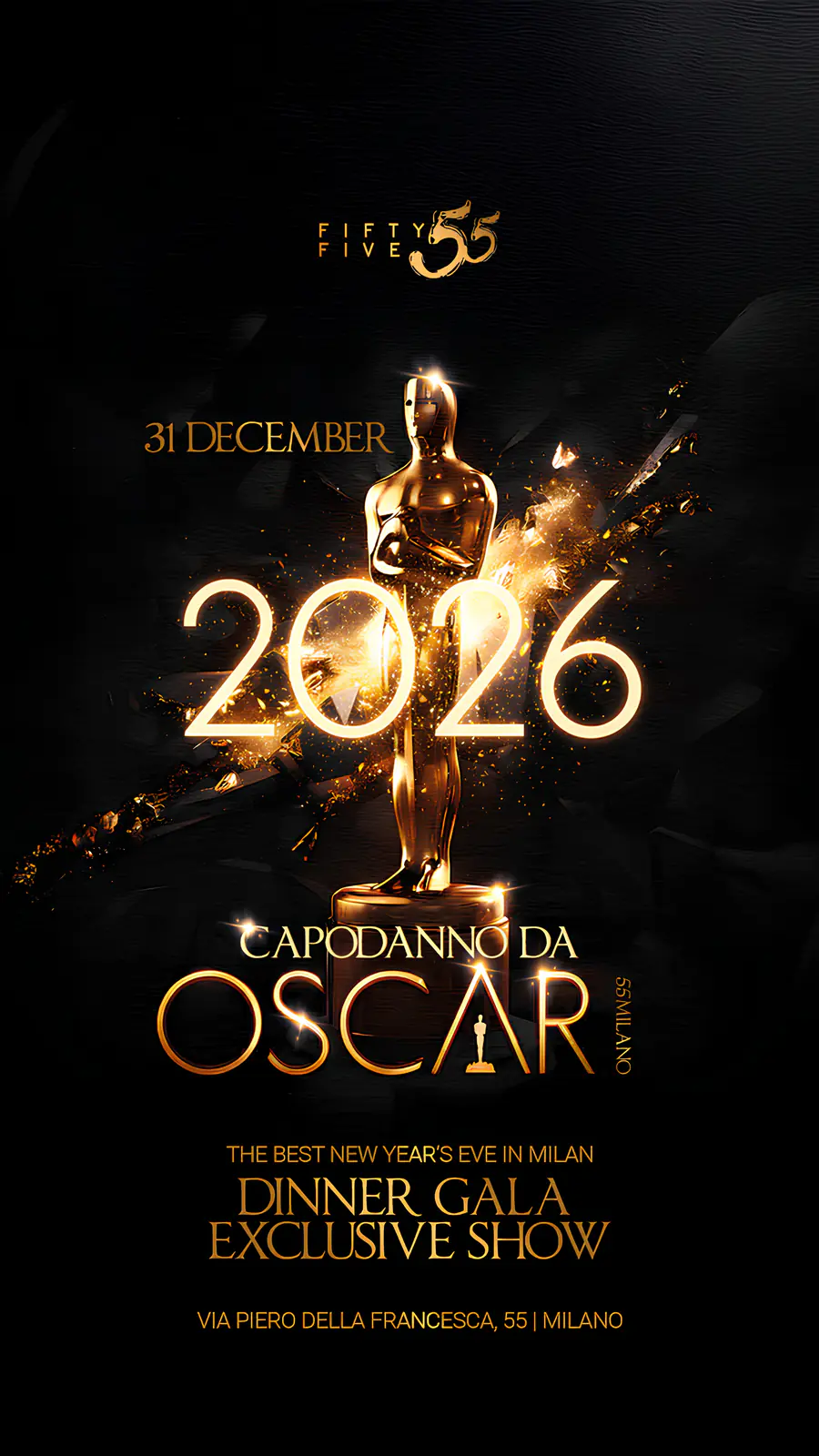 CAPODANNO 2026- 55 Milano