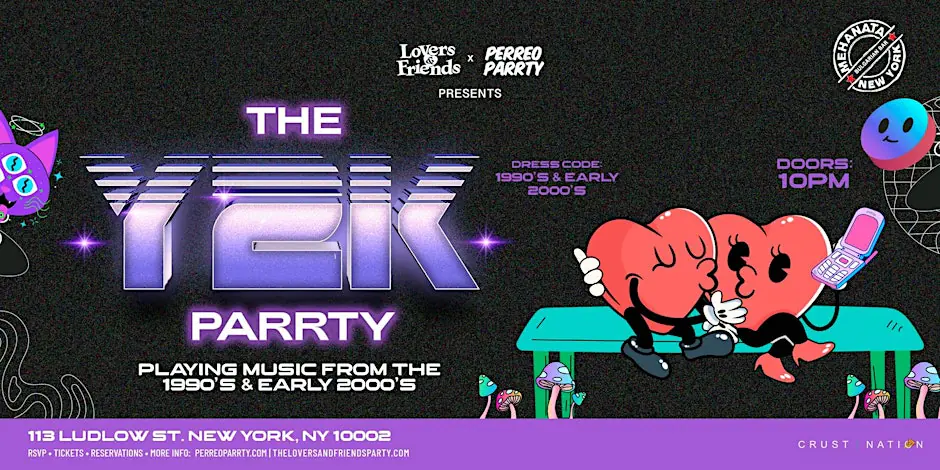 THE Y2K Parrty at the Legendary Mehanata NYC | 18+