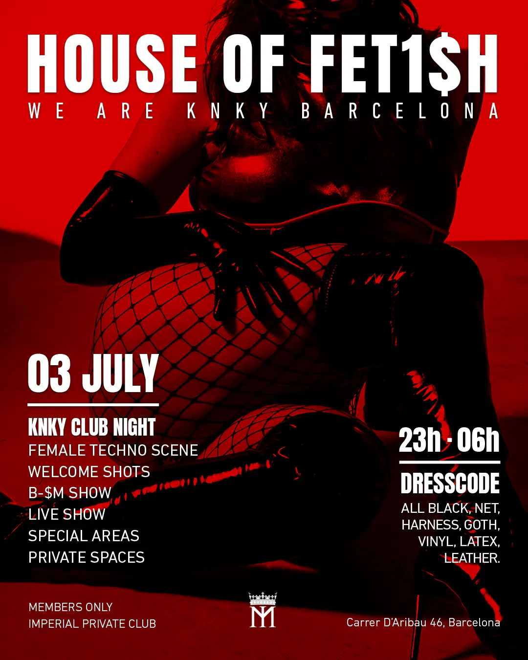HOUSE OF FE7!SH - WE ARE KINKY BARCELONA