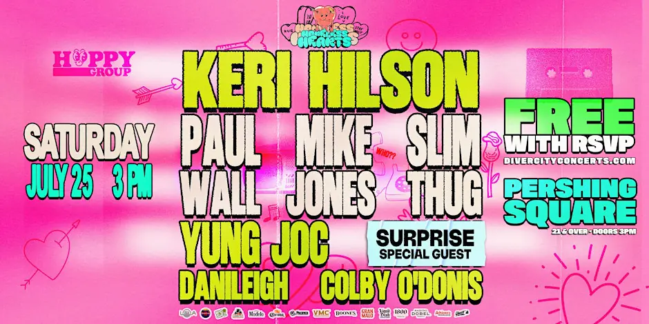 FREE EVENT! Keri Hilson, Paul Wall, Mike Jones, DaniLeigh, Yung Joc & MORE!
