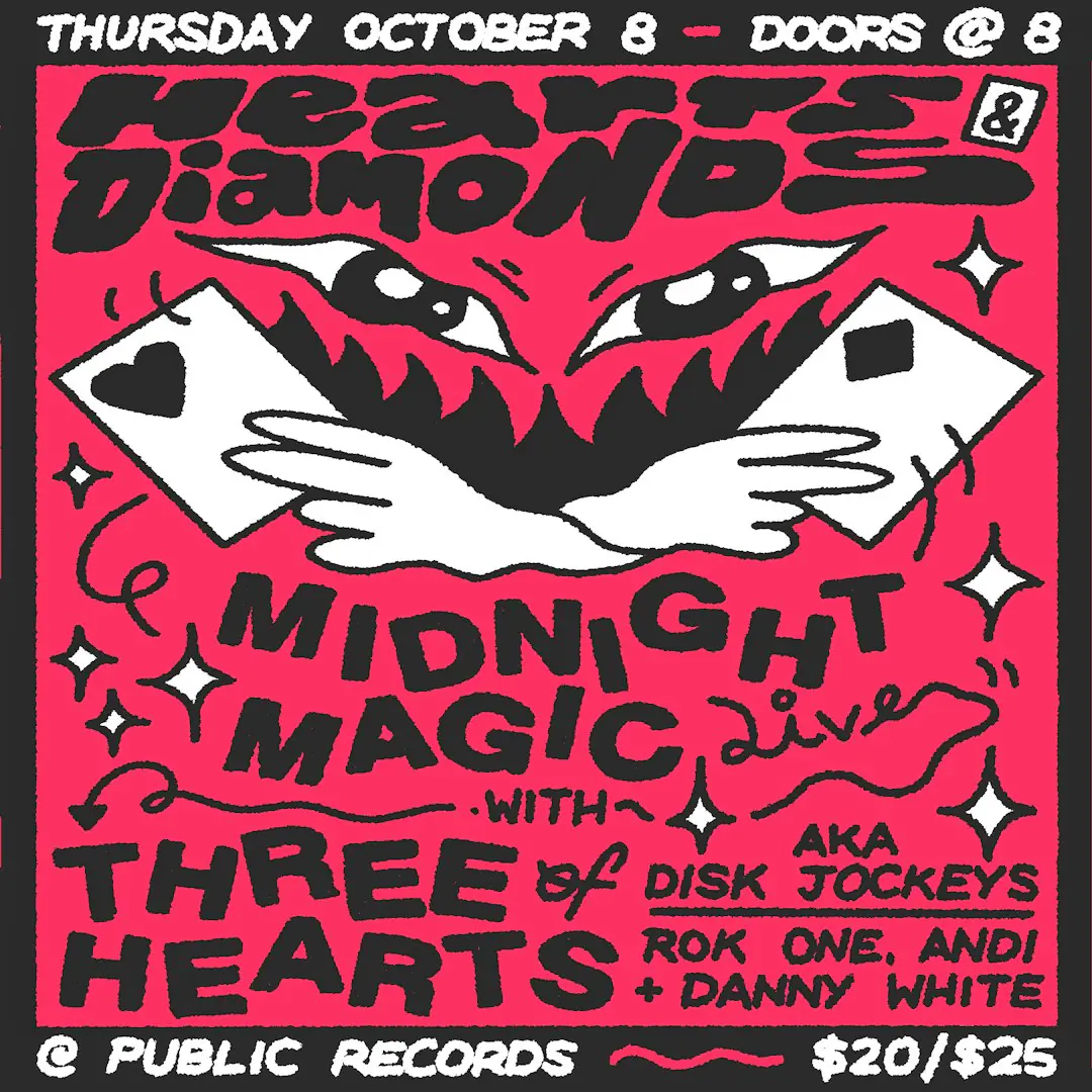 Hearts & Diamonds: Midnight Magic [Live] with Three of Hearts [Rok One, Andi, Danny White]