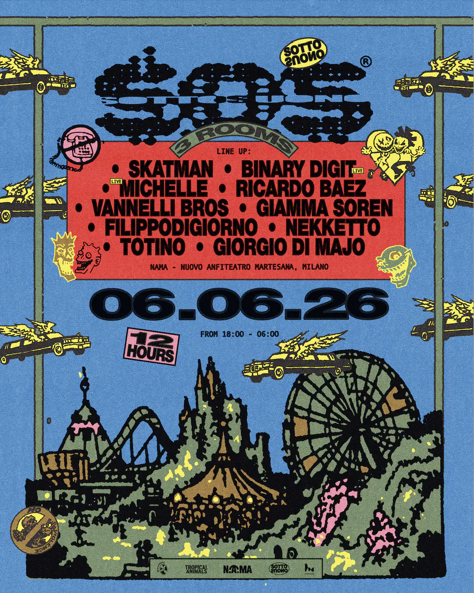 SOTTOSUONO: Skatman + Binary Digit live + Michelle live + Tropical Animals + Altro Giro