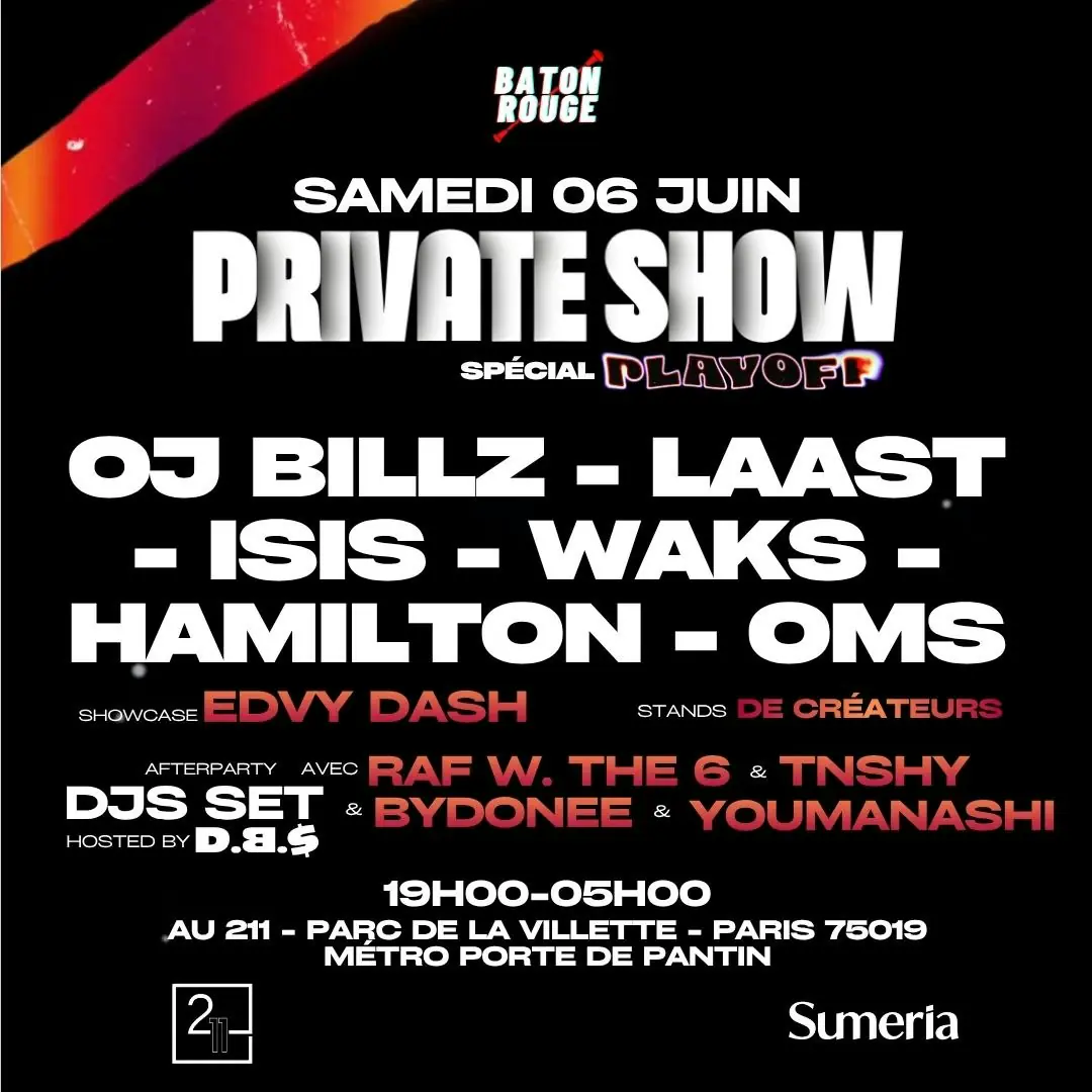 ESPECTÁCULO PRIVADO ESPECIAL PLAYOFF + AFTERPARTY POR DBS