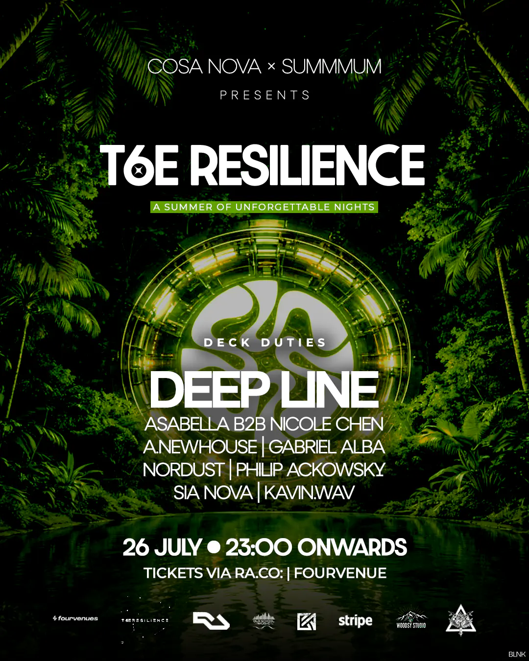 DEEPLINE X T6E RESILIENCE by Cosa Nova × Summmum