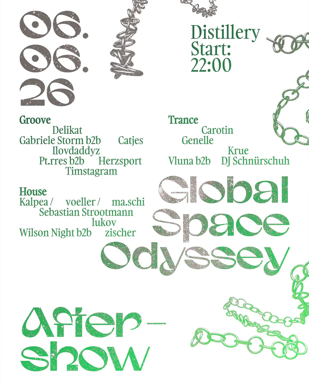 GLOBAL SPACE ODYSSEY Afterparty