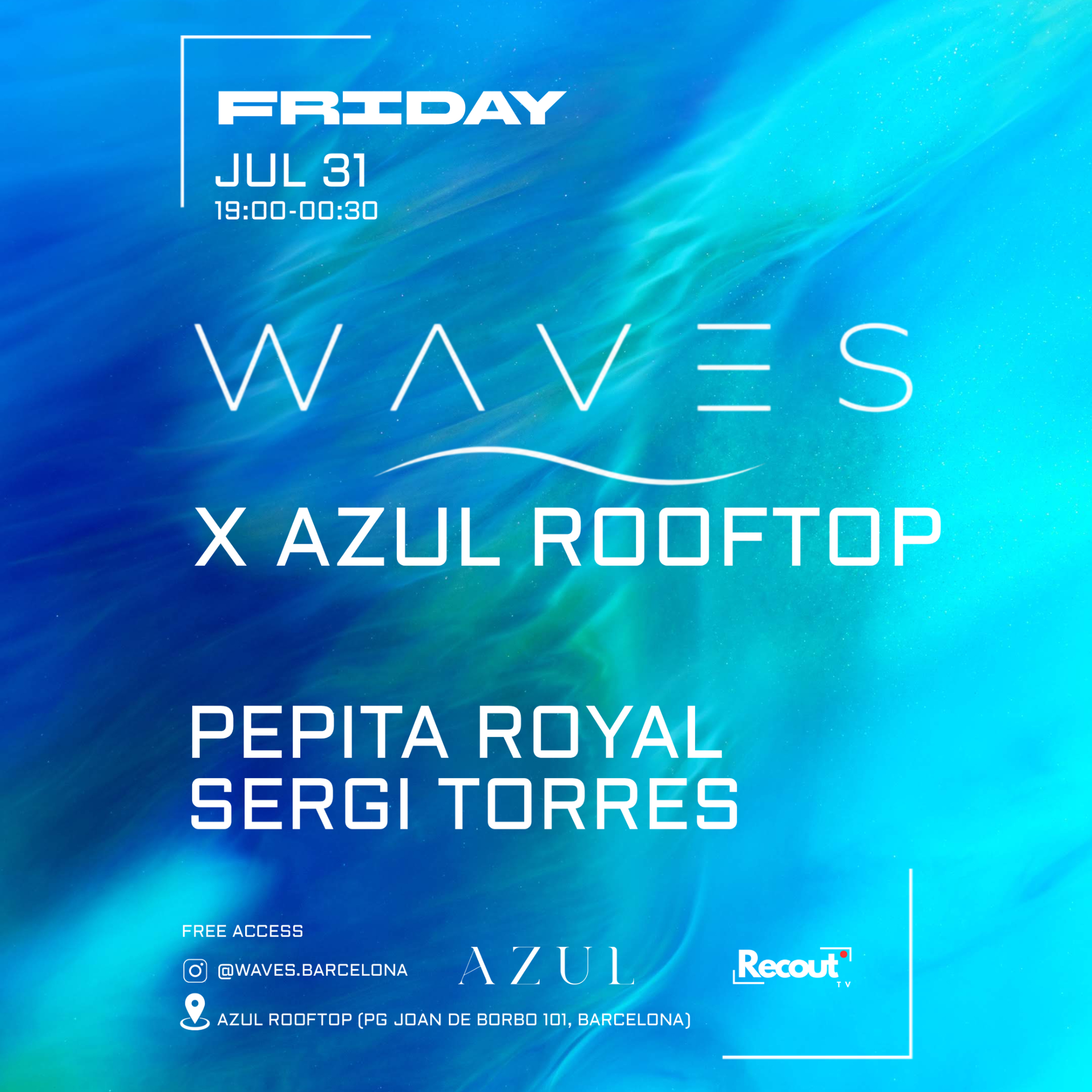 WAVES X AZUL ROOFTOP