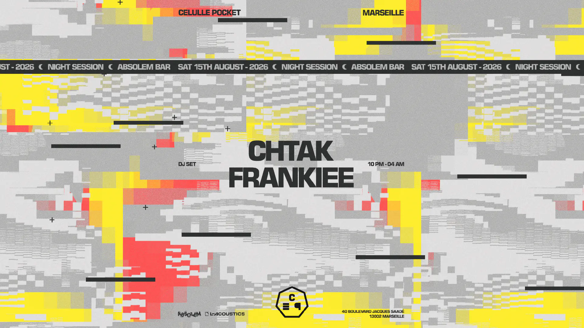 CELLULE POCKET Marseille – Chtak & FRANKIEE