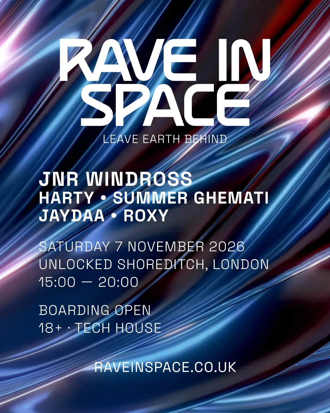 RAVE IN SPACE