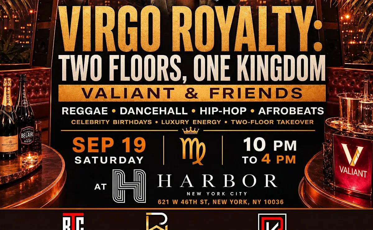 Valiant & Friends: Virgo Royalty at Harbor NYC