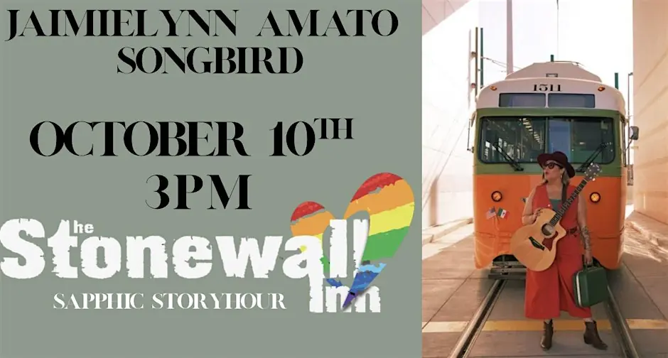 Jaimielynn Amato “Songbird” Sapphic Storyhour @Stonewall Inn