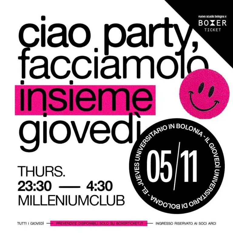 CIAO! El jueves universitario