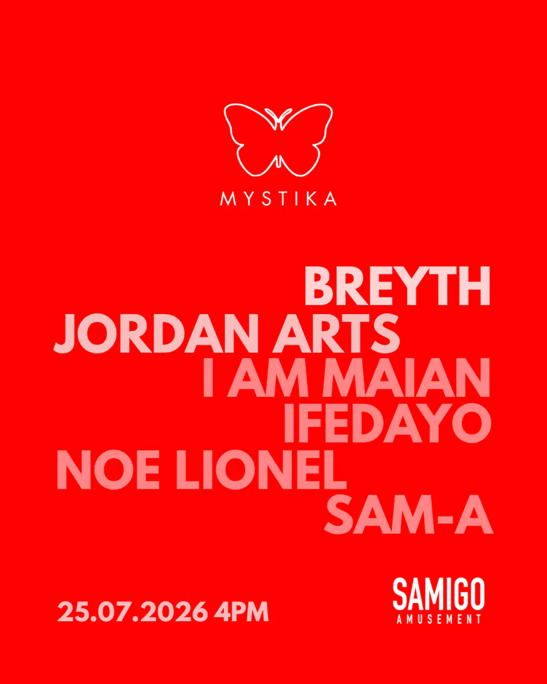 MYSTIKA with BREYTH & Jordan Arts