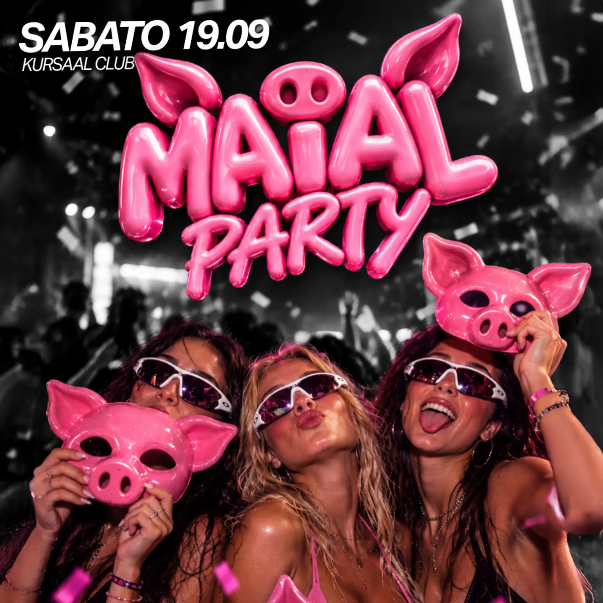 MAIAL PARTY - Saturday 19 September