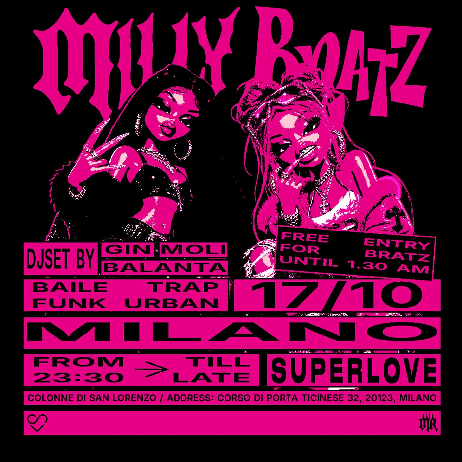 MILLY BRATZ @ MILLY ROCK MILANO