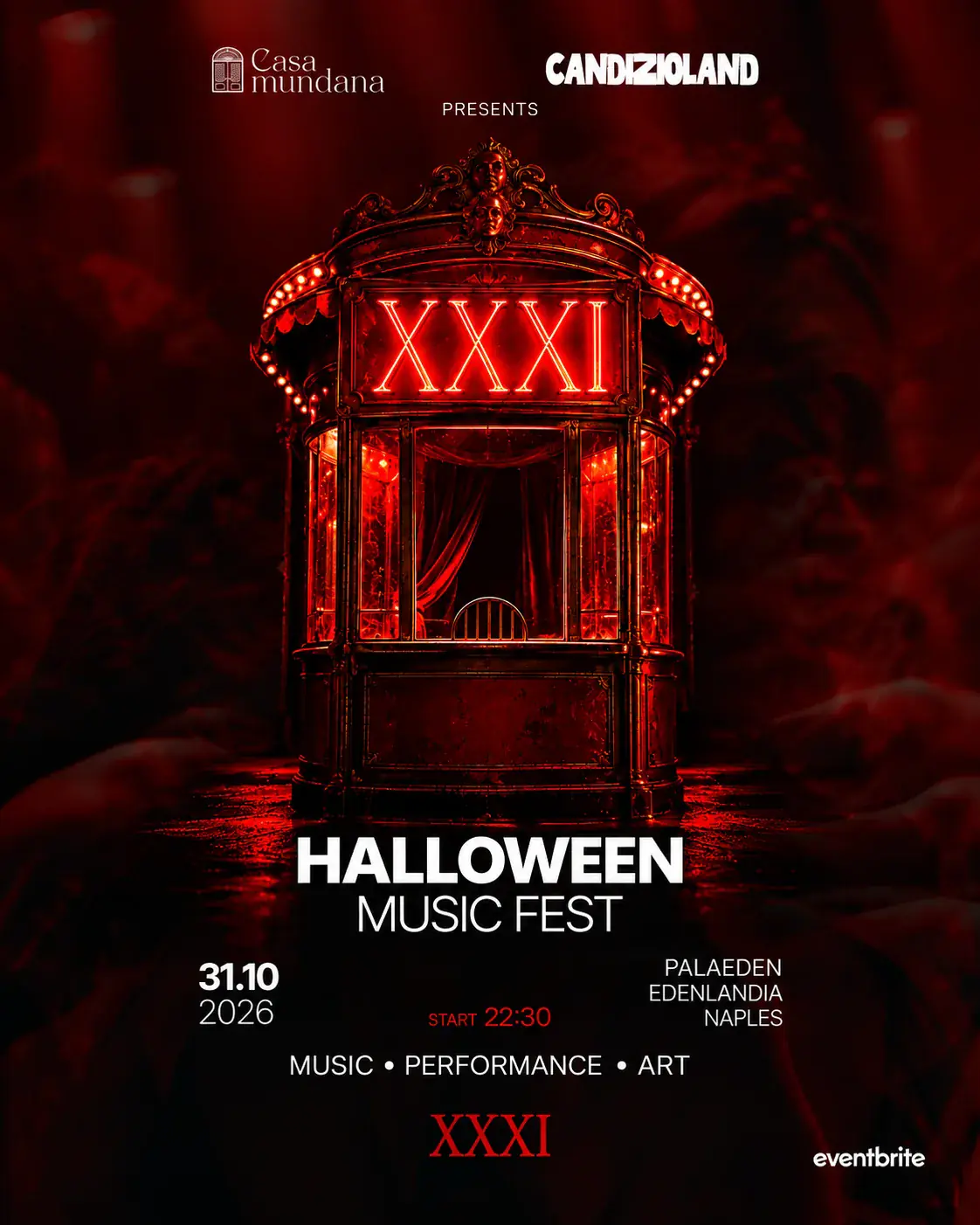 Halloween Naples 2026 - XXXI - Edenlandia