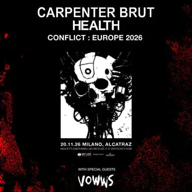 CARPENTER BRUT X HEALTH - CONFLICT: EUROPE 2026