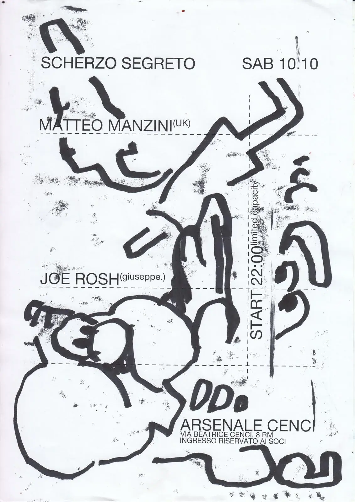 Scherzo Segreto: Matteo Manzini, Joe Rosh