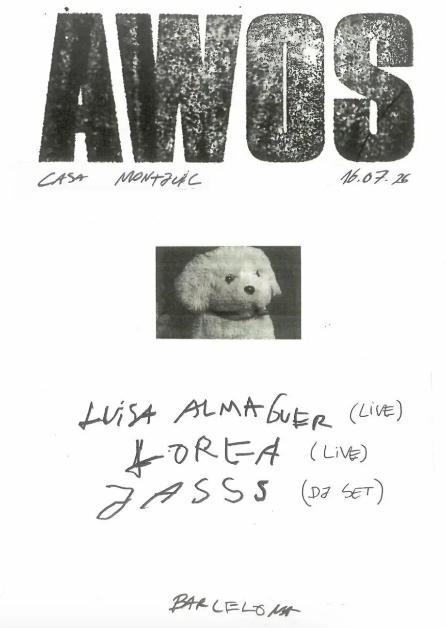 AWOS presenta Luisa Almaguer + Lorea + JASSS