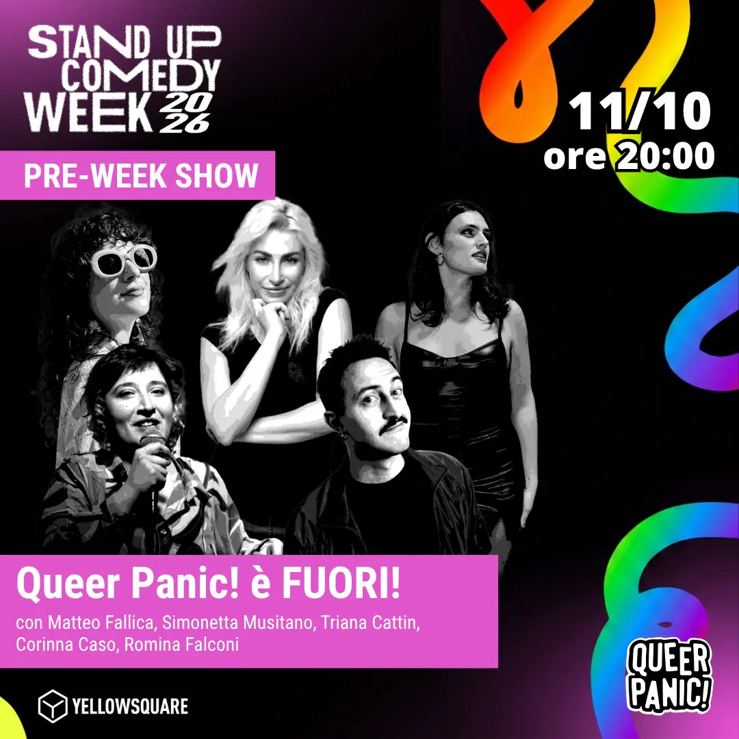 Queer Panic! è FUORI! | Stand Up Comedy Week 2026