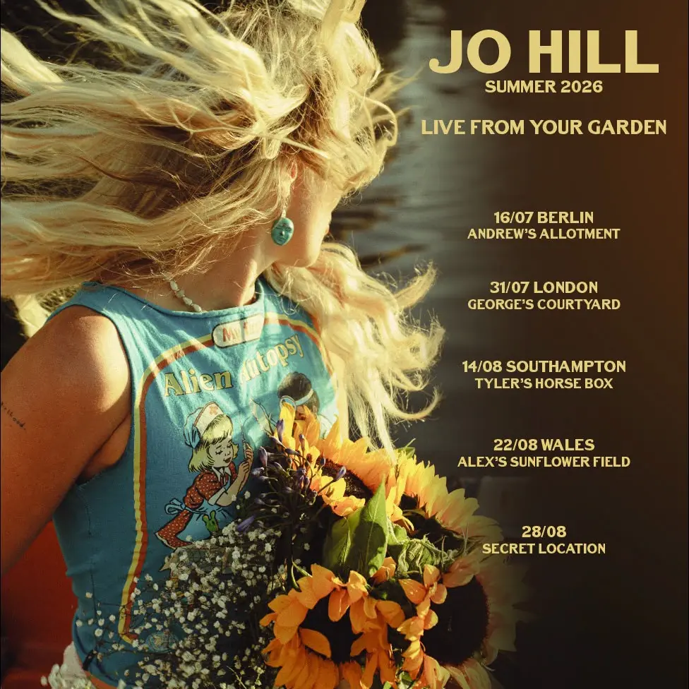 Jo Hill presents ‘Live from Your Garden’