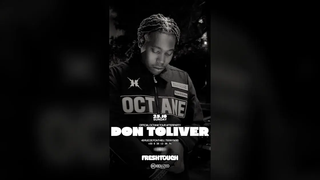 Don Toliver Official Afterparty Fresh Touch 25 October