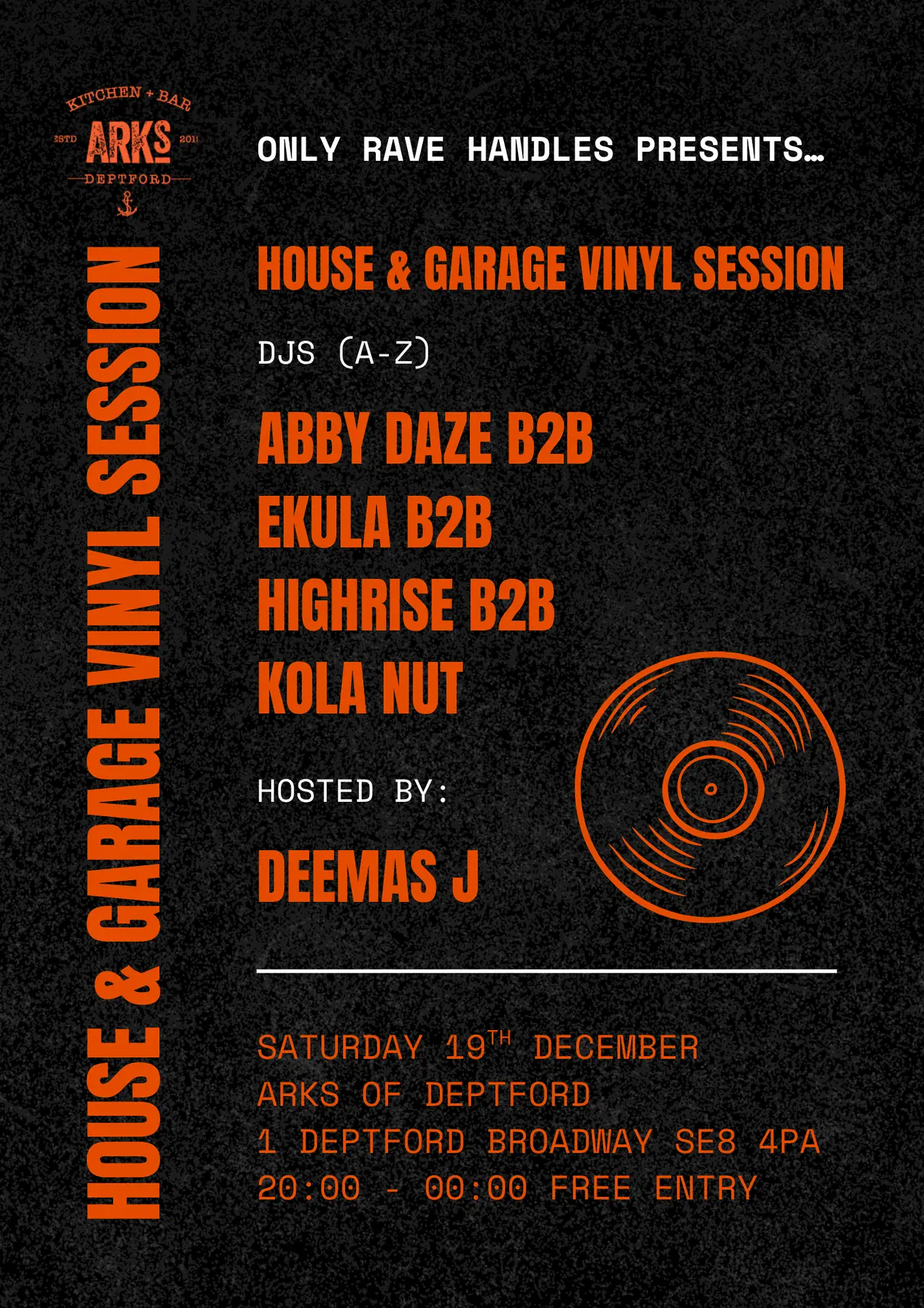 House & Garage Vinyl Session
