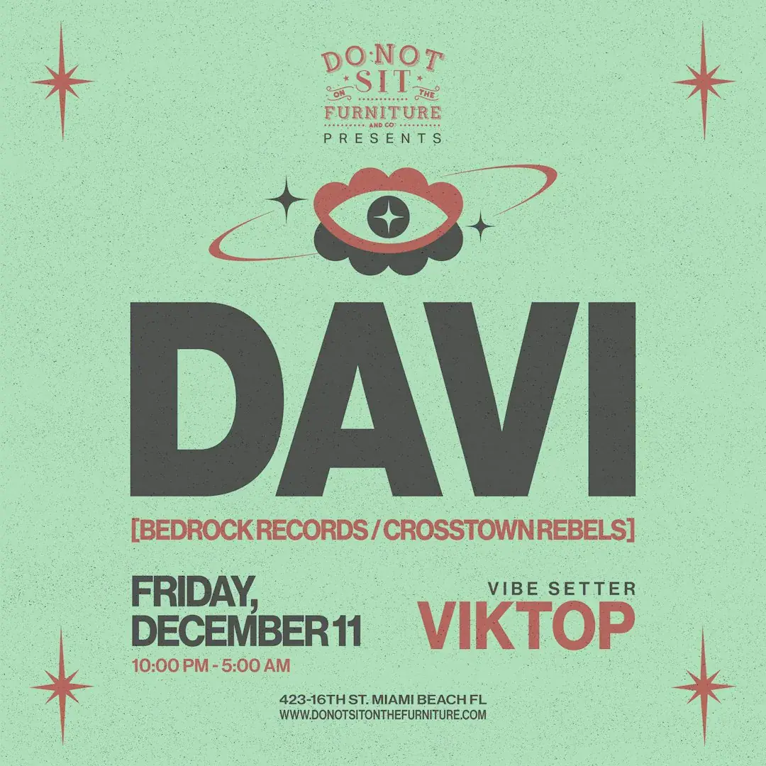 DAVI [Bedrock Records / Crosstown Rebels]