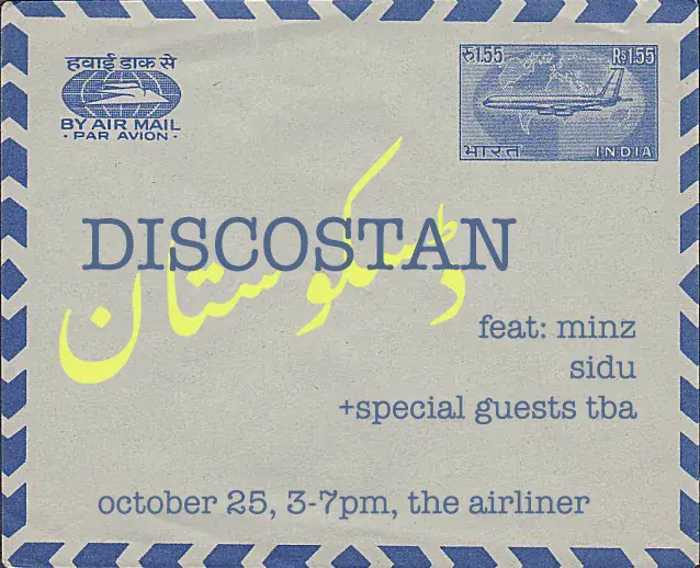 Discostan with Minz, Sidu and Special Guests