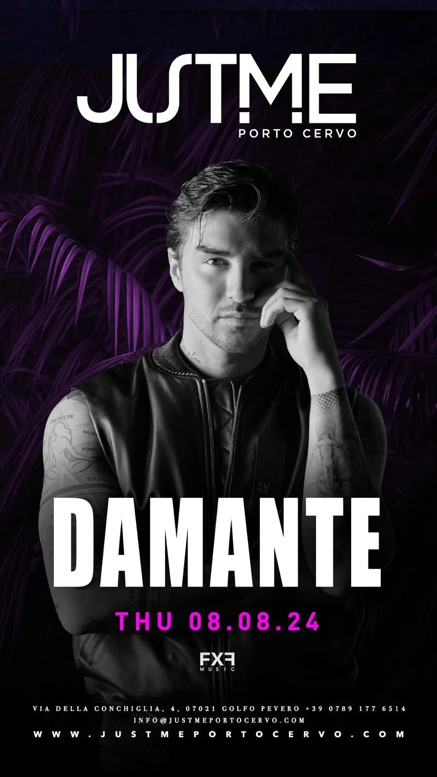 DAMANTE im JUST ME Porto Cervo